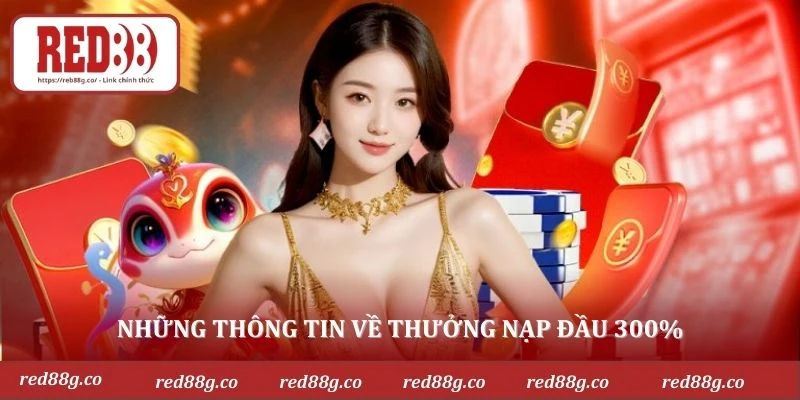 Những thông tin về thưởng nạp đầu 300%
